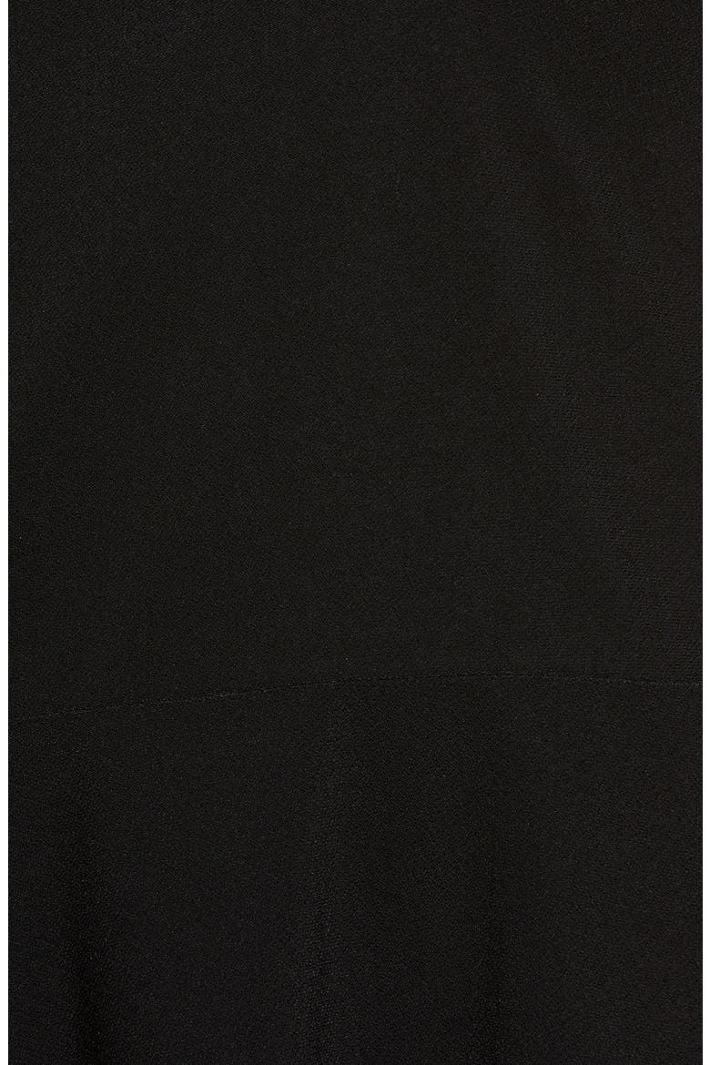 Cinch Front Top, Alternate, color, BLACK