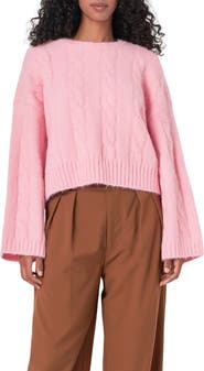 Endless Rose Cable Stitch Sweater