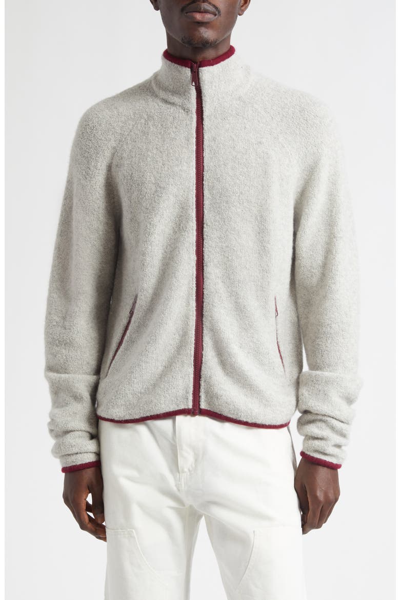 Functional Cashmere Blend Jacket, Main, color, GREY