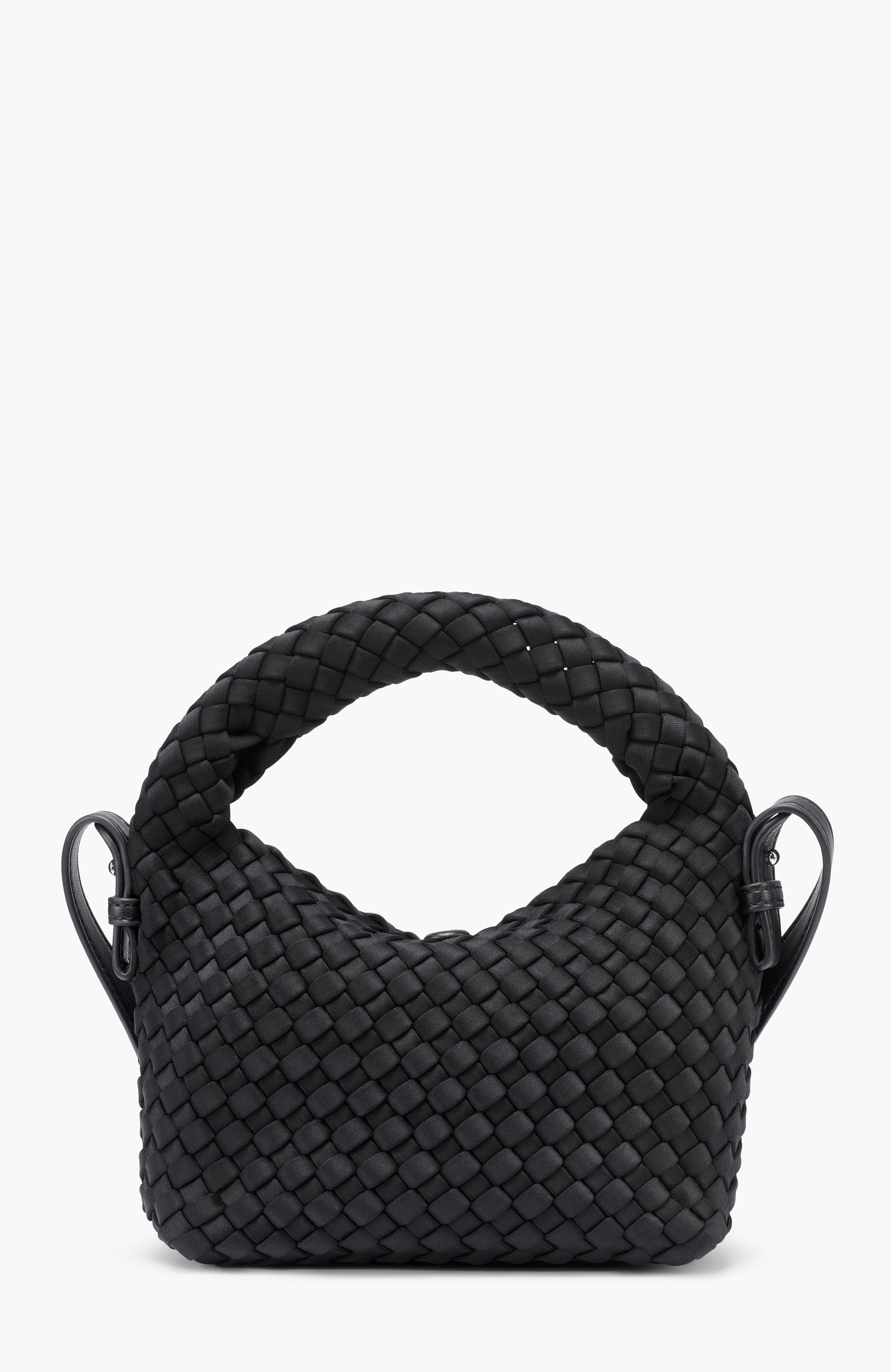 DKNY Giselle Crossbody, Alternate, color, Black/Silver