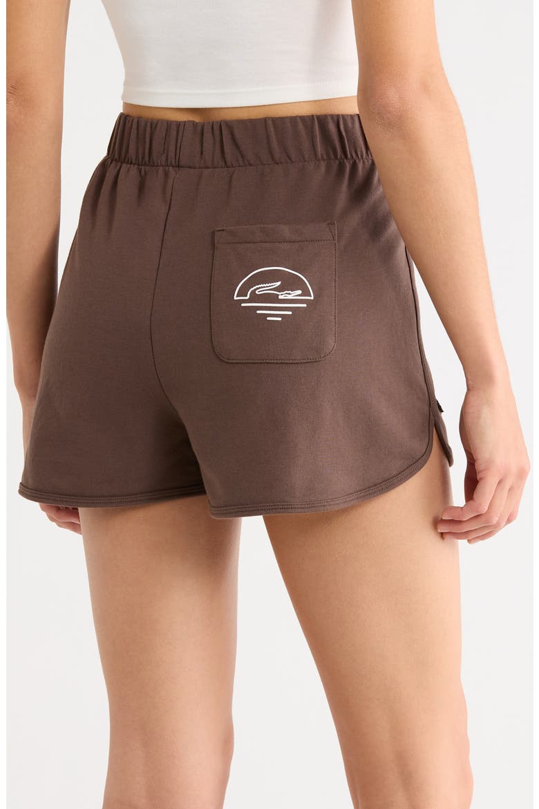 Loungewear Sleep Shorts, Alternate, color, GRUME