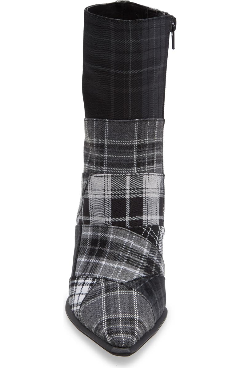 Jeffrey Campbell Lasiren Plaid Bootie, Alternate, color,
