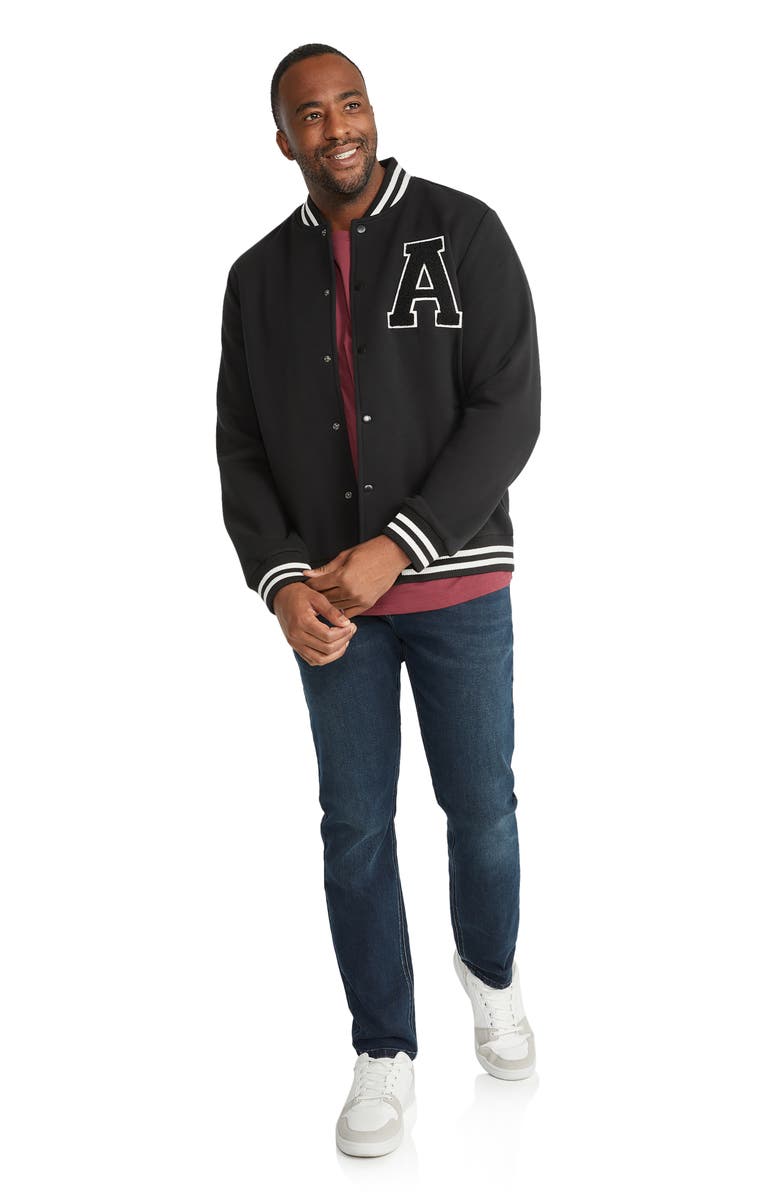 Johnny Bigg Letterman Bomber Jacket, Alternate, color,