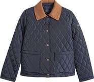 Lauren Ralph Lauren Twill Collar Quilted Jacket