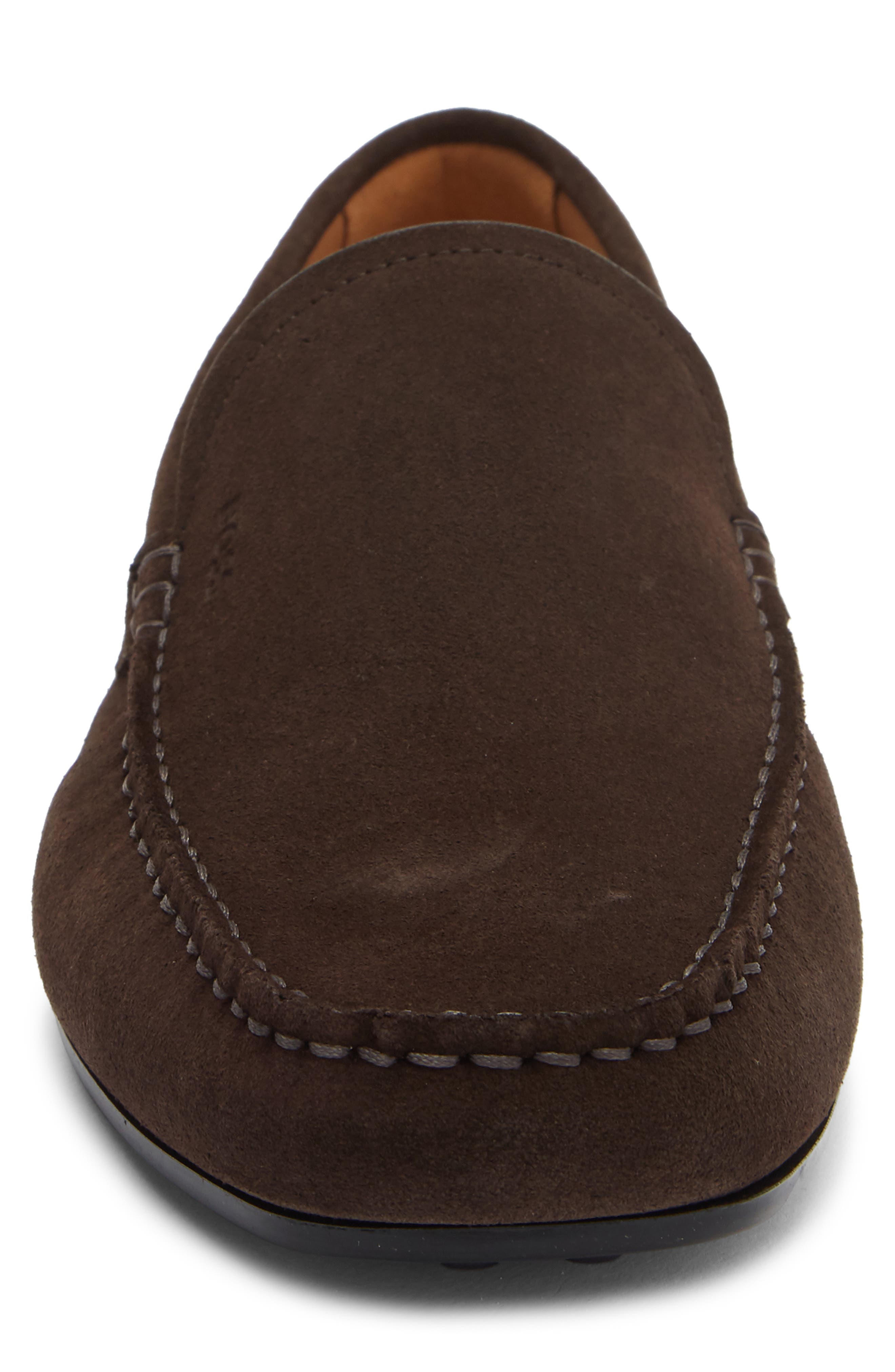 Grady Driving Loafer, Alternate, color, DARK BROWN