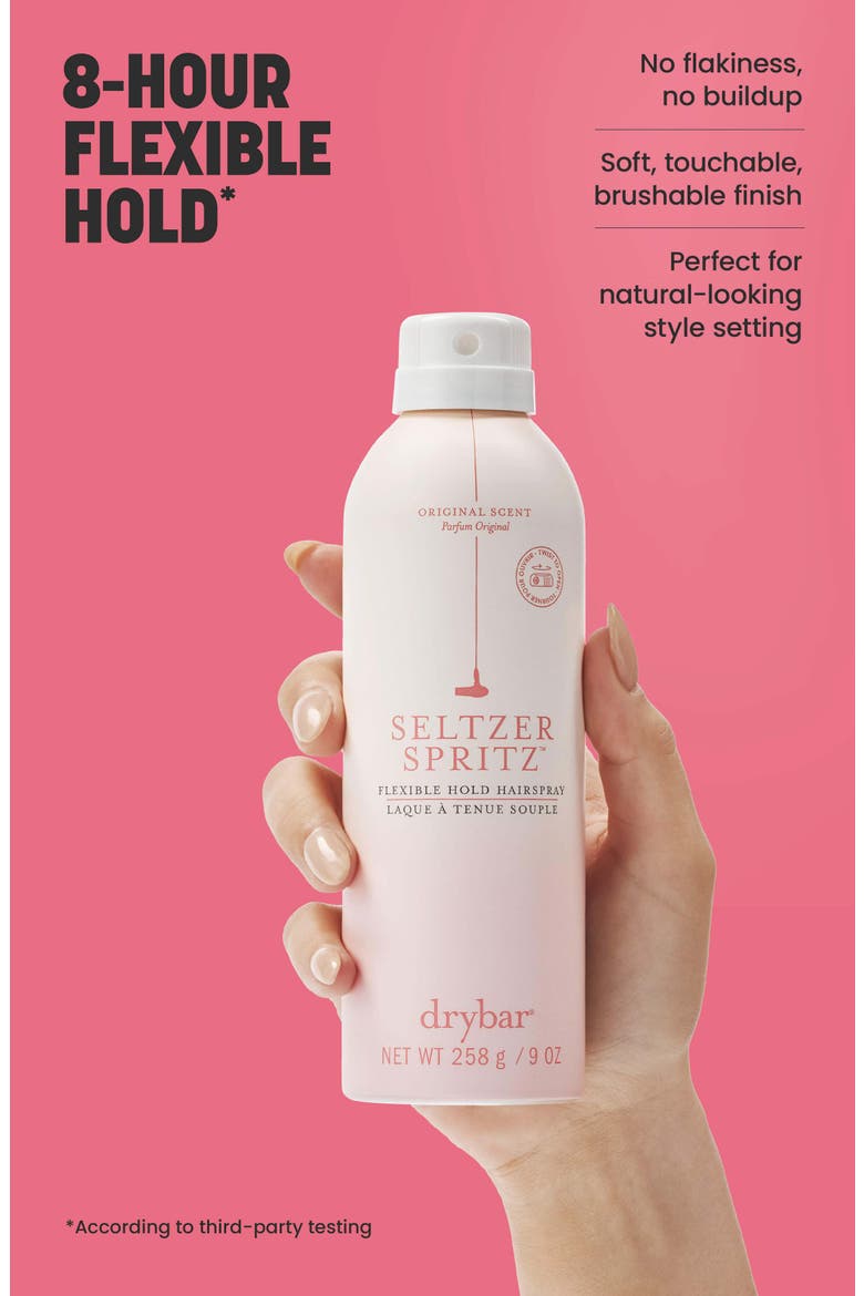 Seltzer Spritz Flexible Hold Hairspray, Alternate, color, NO COLOR