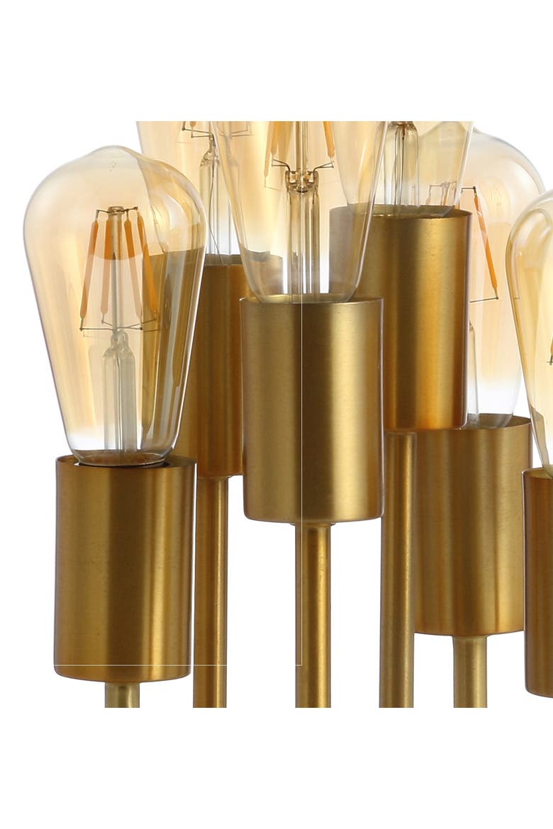 Pleiades Modern Metal/Resin LED Accent Lamp, Alternate, color, Brass Gold