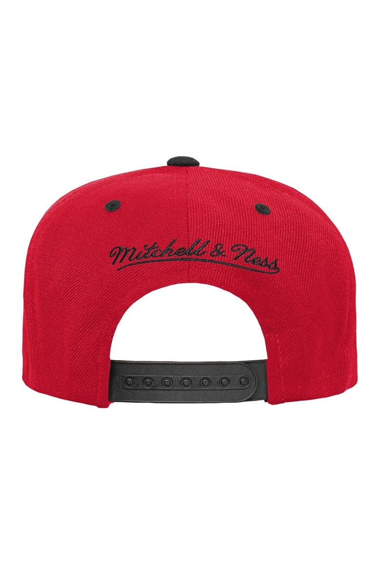 Mitchell & Ness Youth Mitchell & Ness Scarlet/Black UNLV Rebels Varsity Letter Snapback Hat, Alternate, color, Scarlet