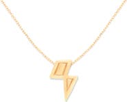 Campbell + Charlotte Mini Juju Lightning Bolt Charm Necklace
