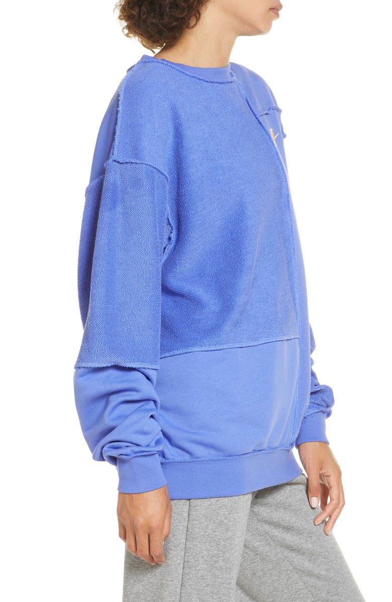 Nike Icon Clash Crewneck Sweatshirt, Alternate, color, 