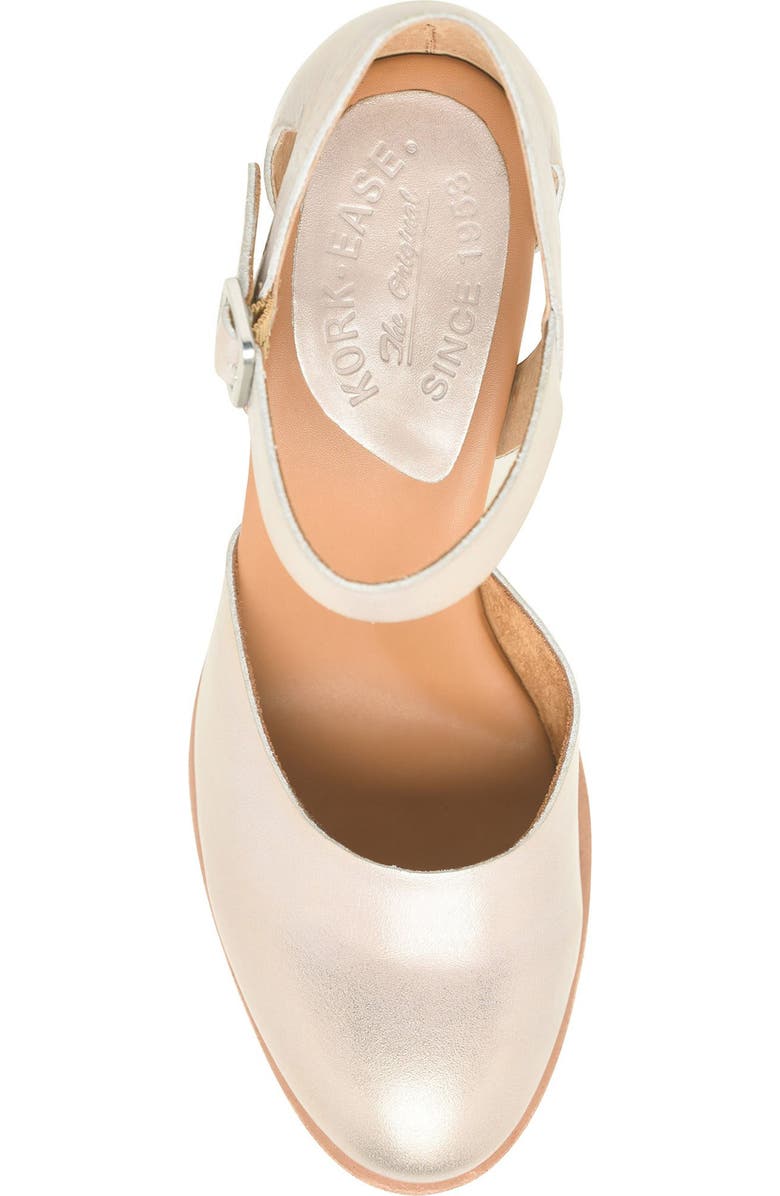 Kork-Ease<sup>®</sup> Harlow Wedge Pump, Alternate, color, Champagne Metallic