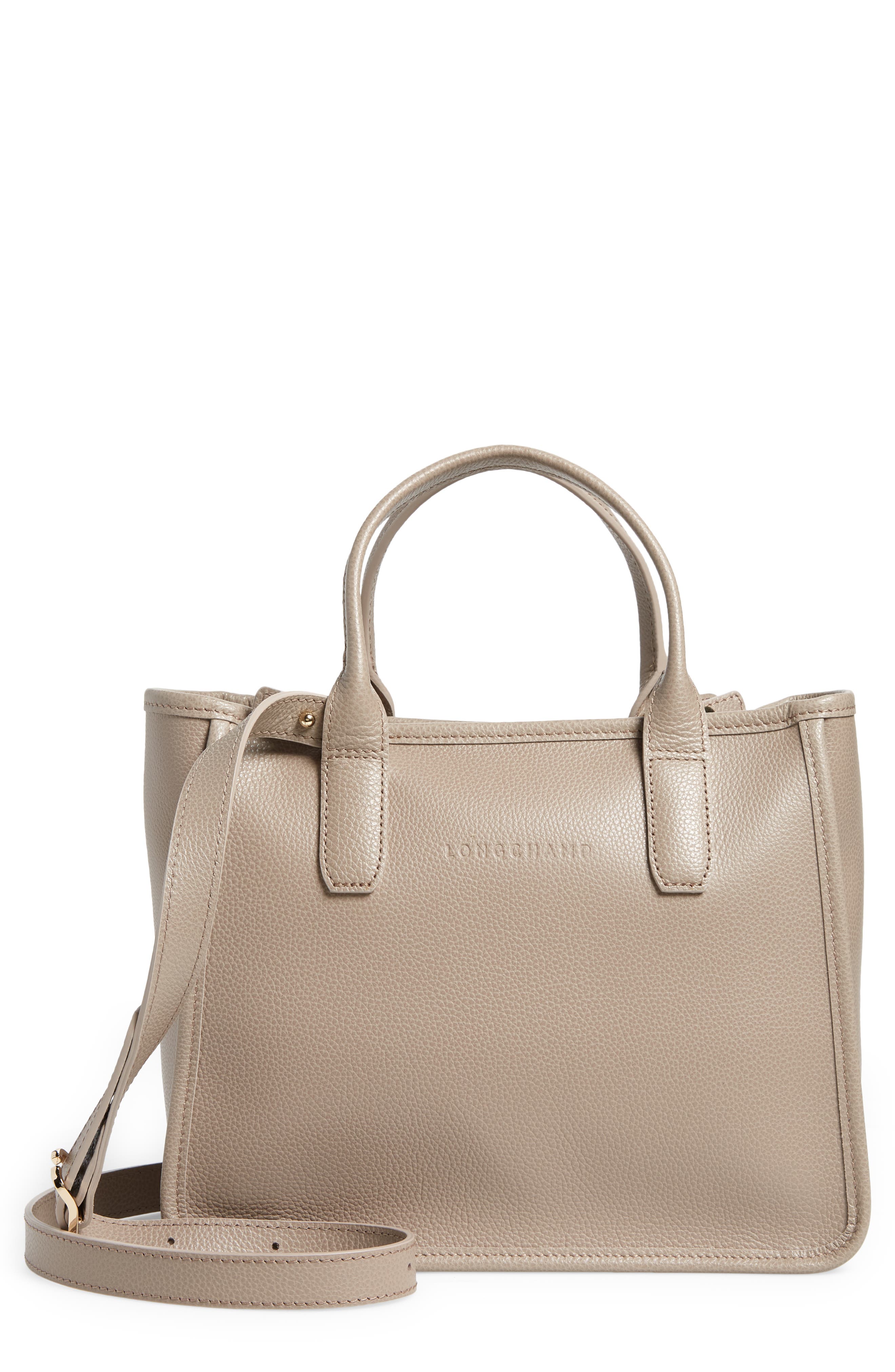 Le Foulonné Top Handle Bag, Main, color, TURTLE DOVE