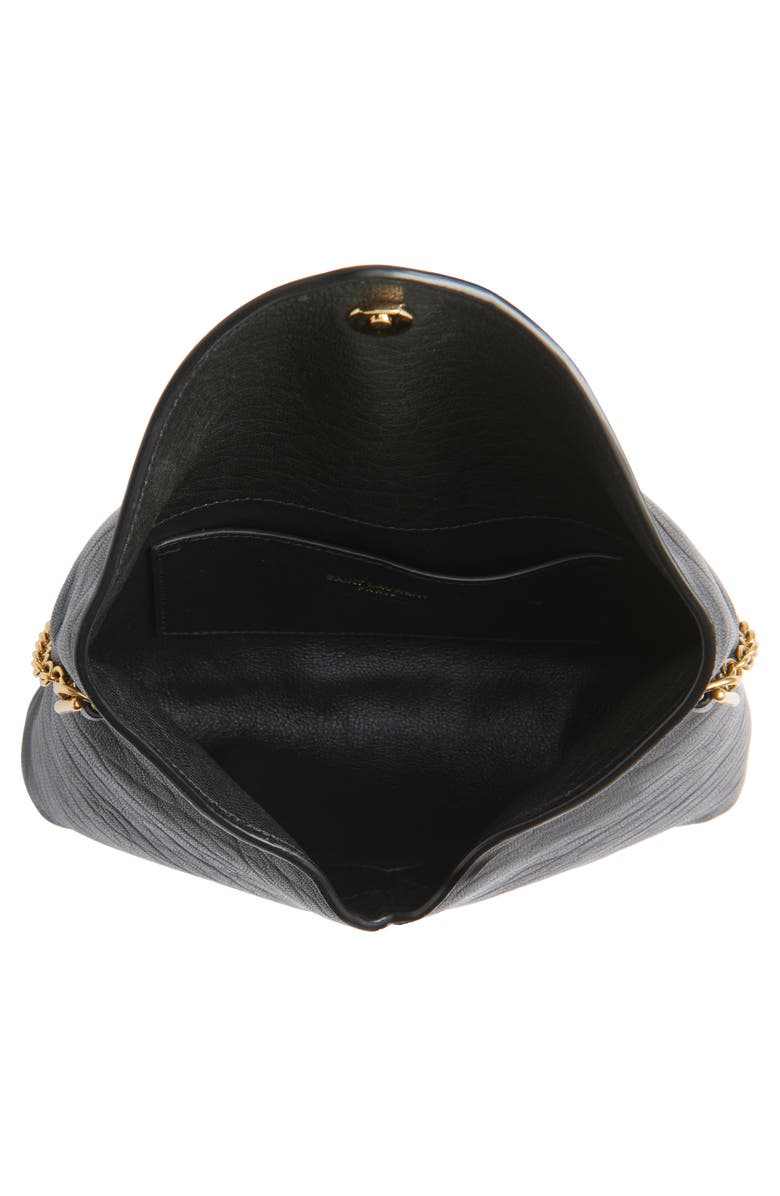 Saint Laurent Cassandre Leather Pouch, Alternate, color, 