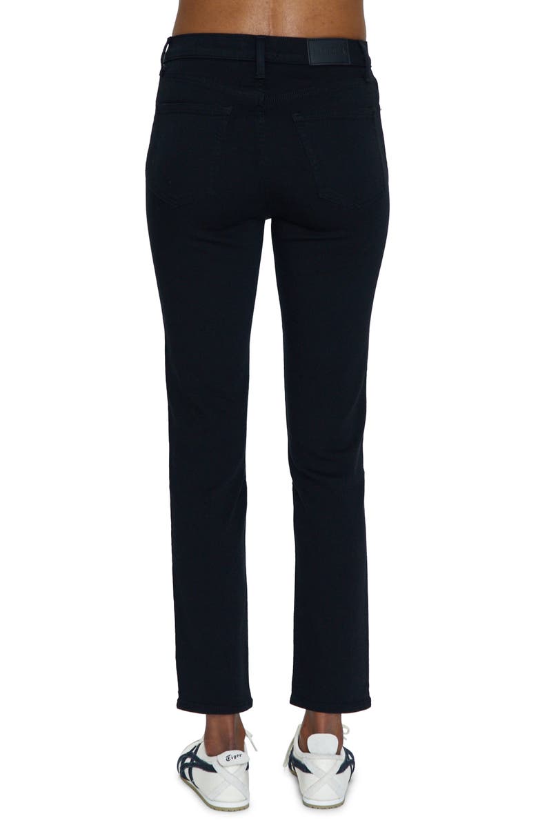 Pistola Madi Ankle Straight Leg Jeans, Alternate, color, Noir