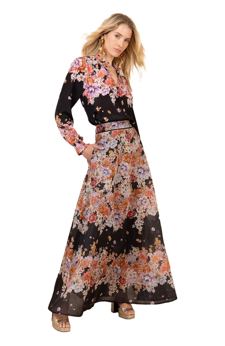 Hale Bob Baylor Organza Skirt, Alternate, color,