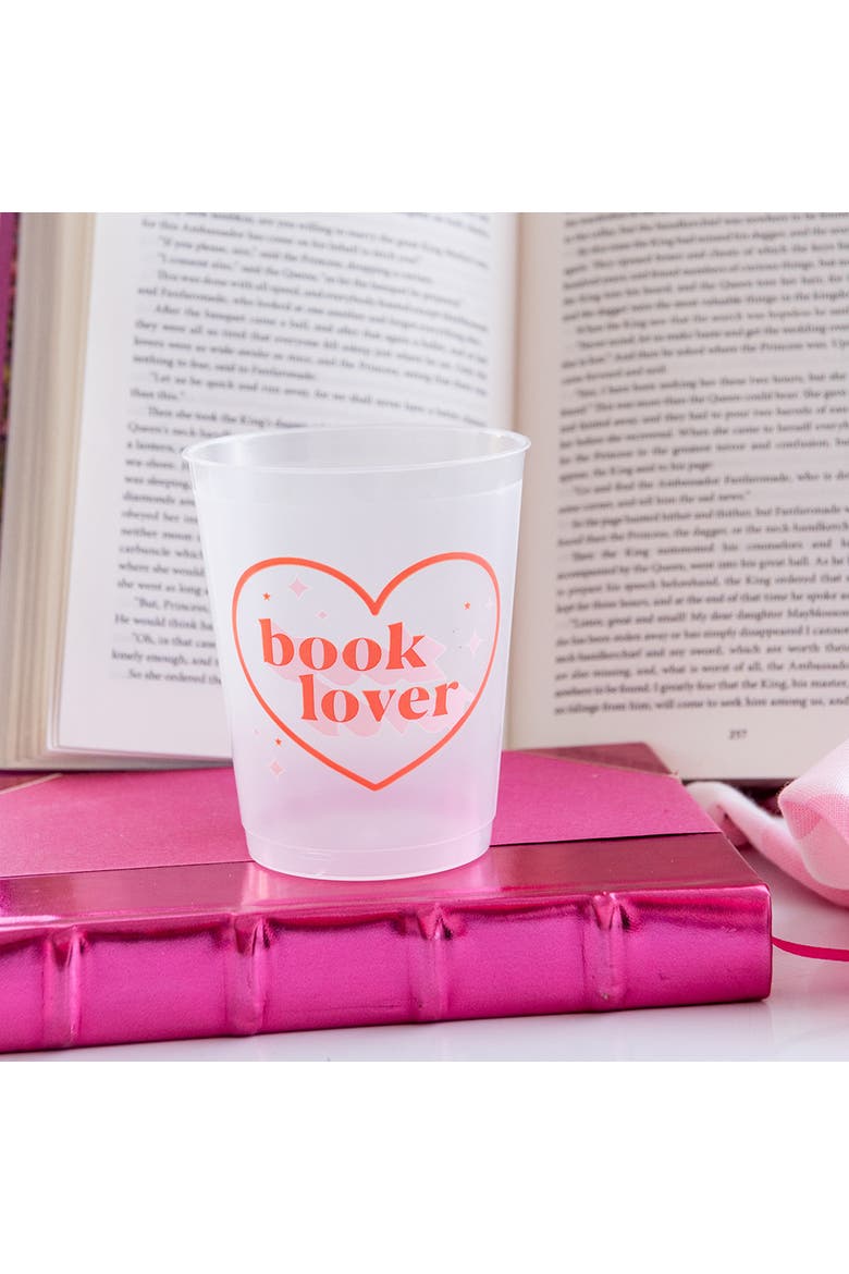 Book Club Flex Cups, Alternate, color, Book Lover