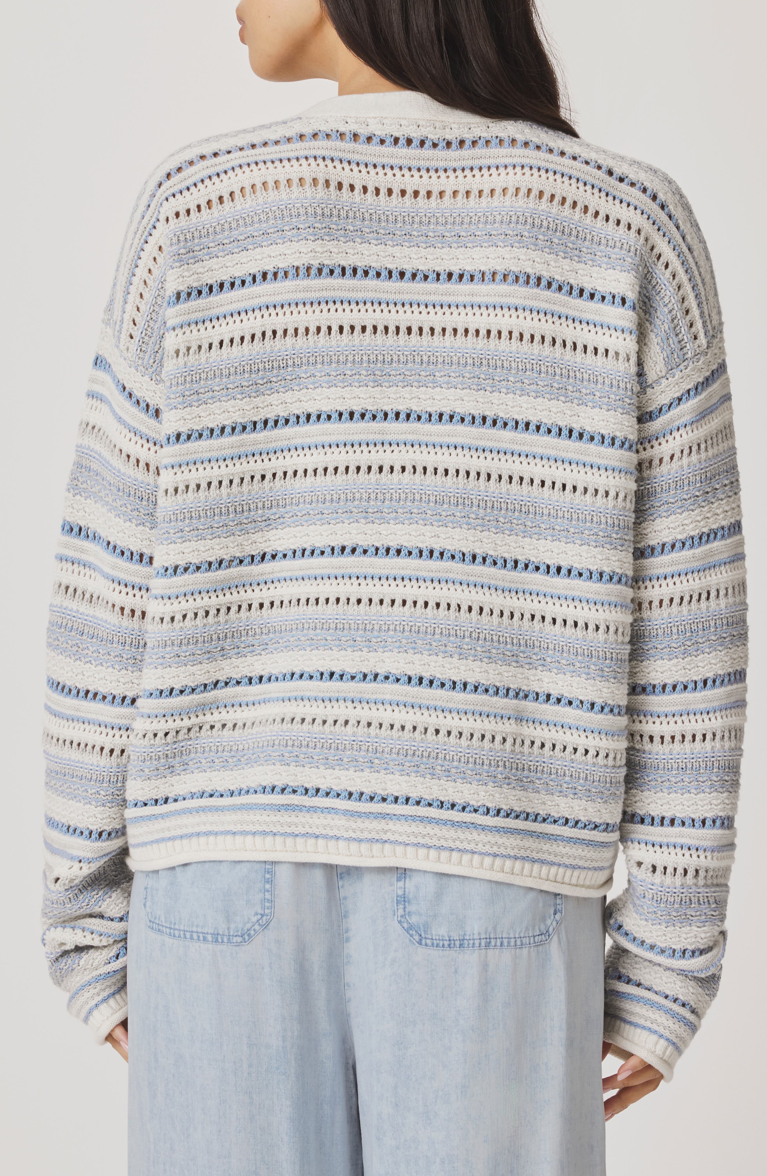 Addison Stripe Cardigan - image 2