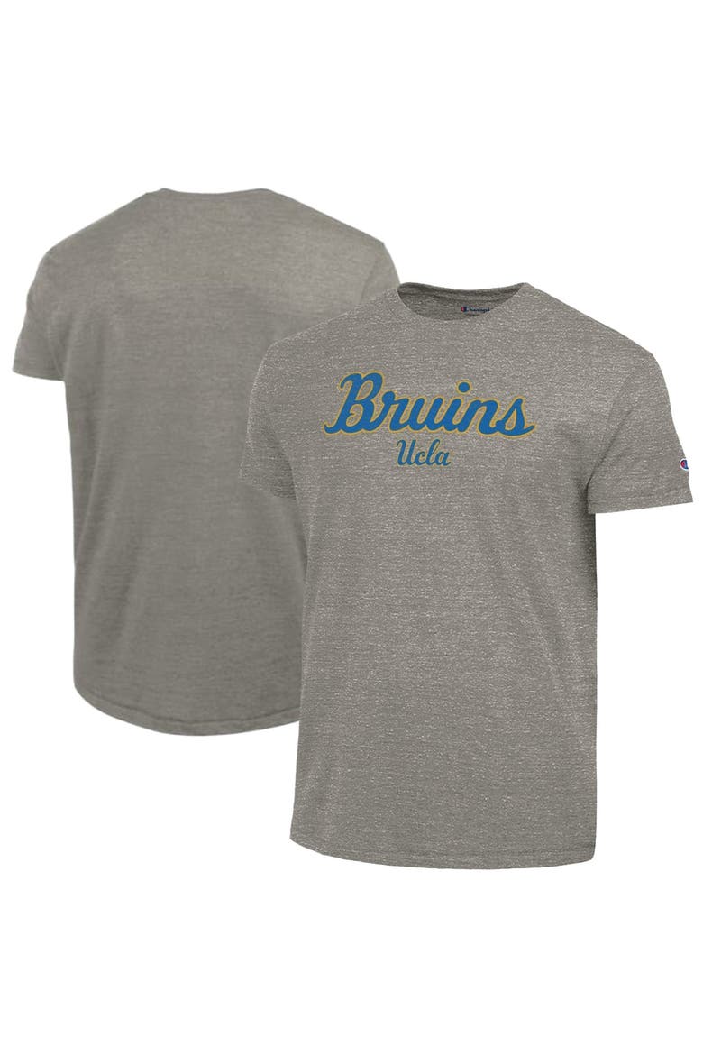 Men's Champion  Charcoal UCLA Bruins Vintage Triumph Tri-Blend T-Shirt, Main, color, Charcoal