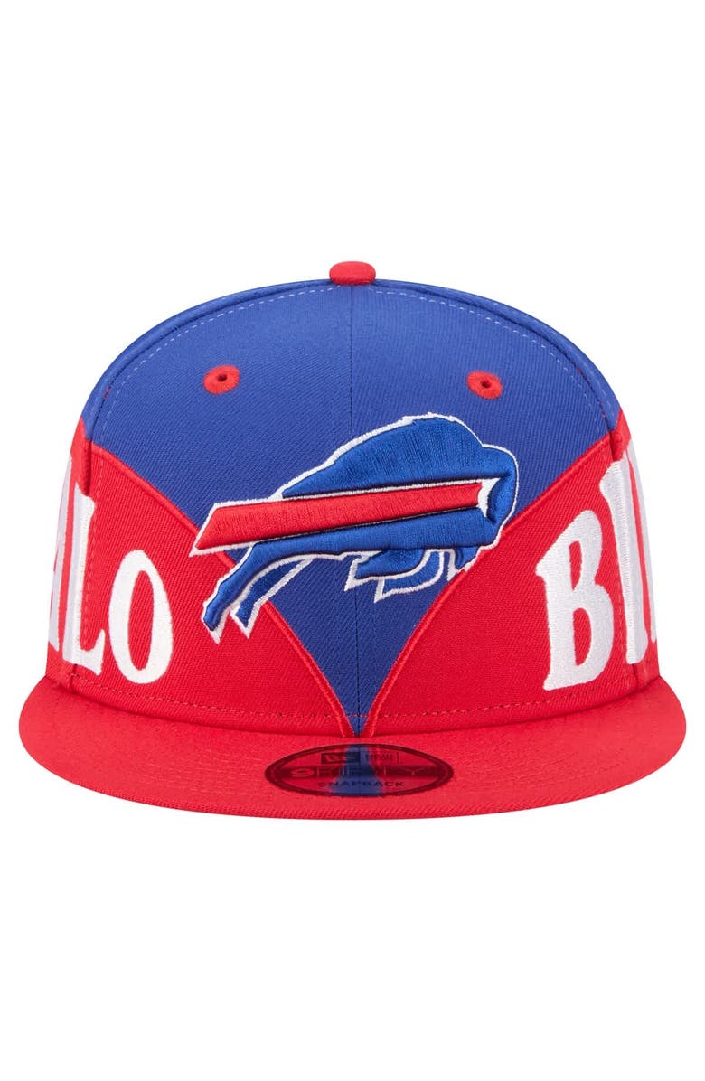 New Era Men's New Era Royal/Red Buffalo Bills Split 9FIFTY Snapback Hat, Alternate, color, Royal