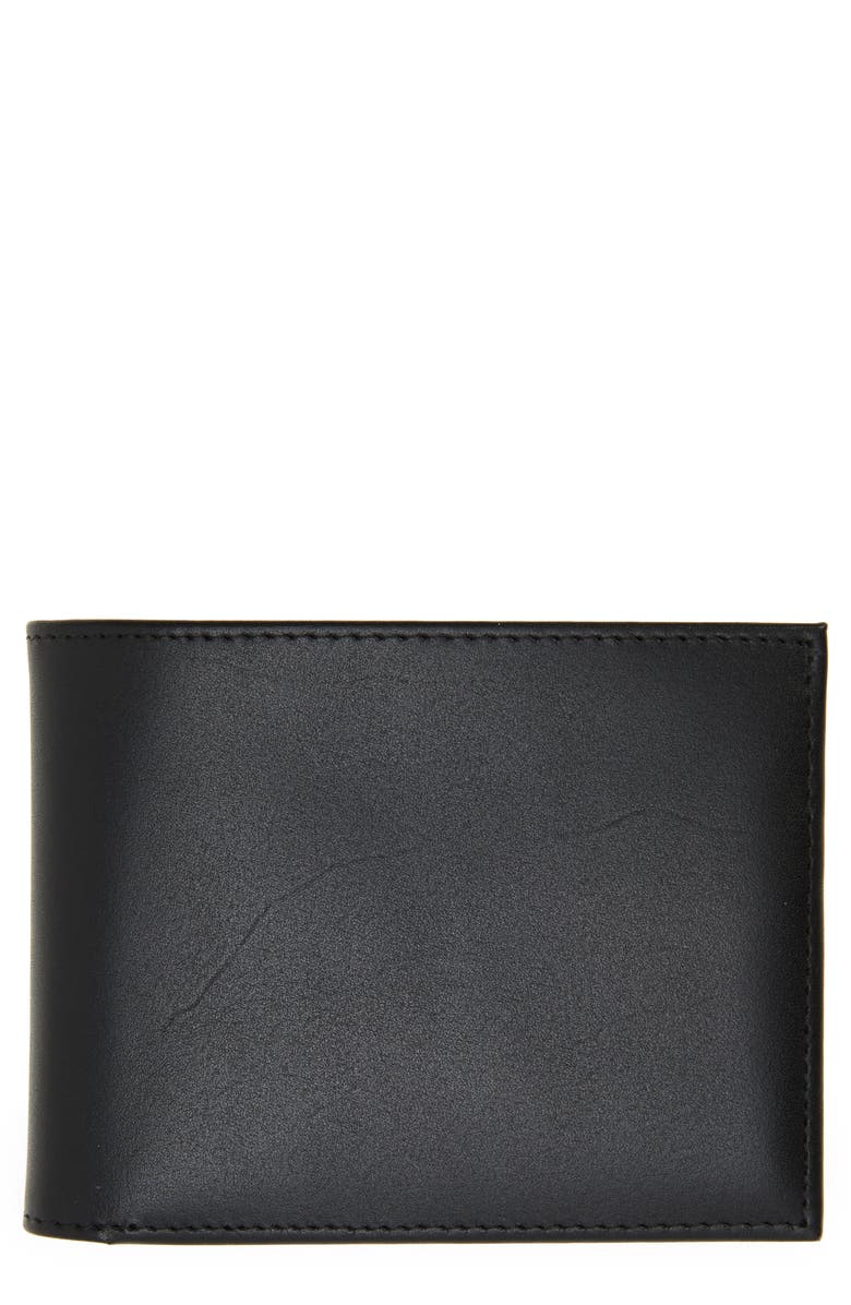 Bosca Leather Bifold Wallet, Main, color,