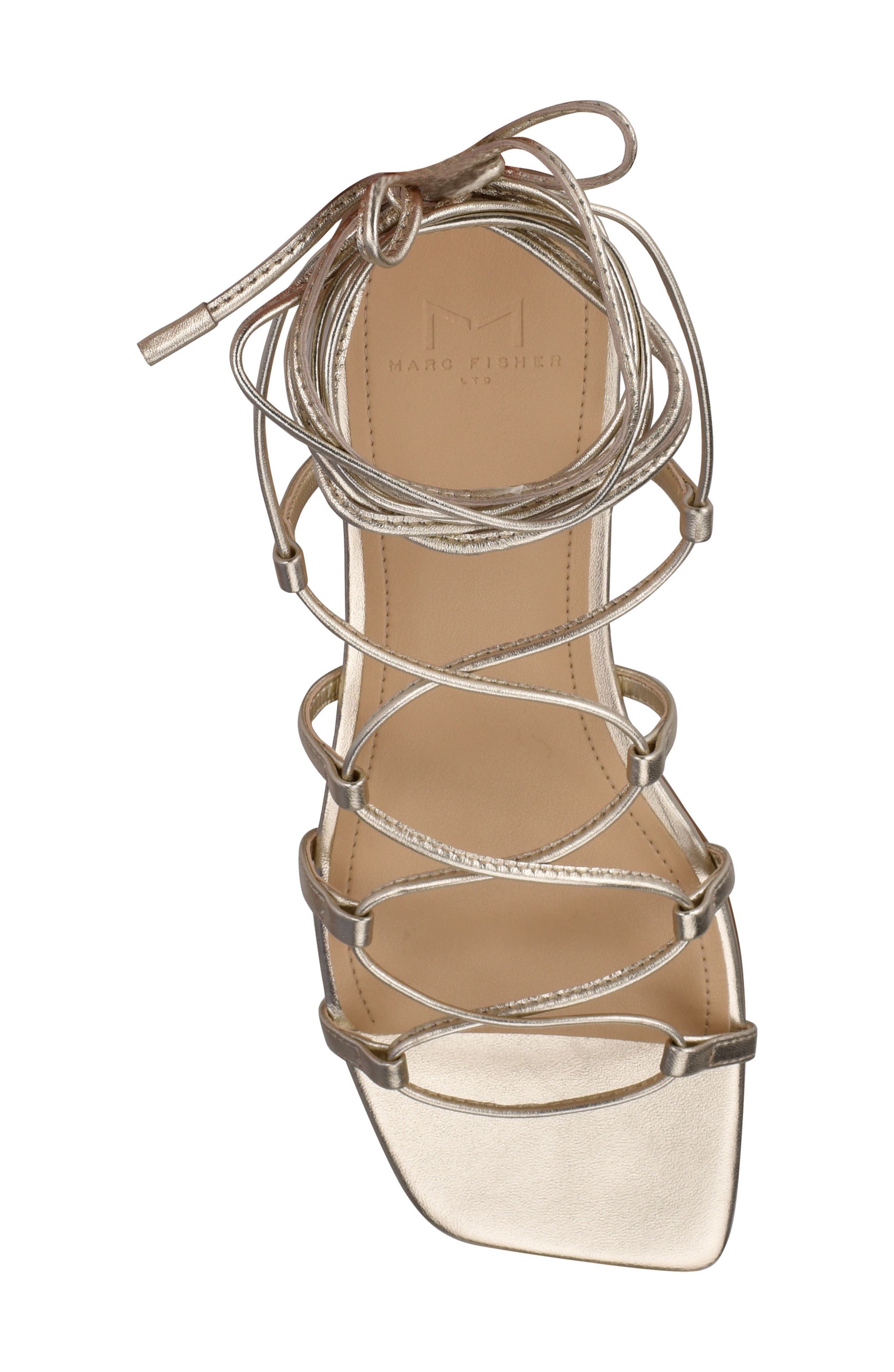 Mahalia Strappy Sandal, Alternate, color, PLATINO