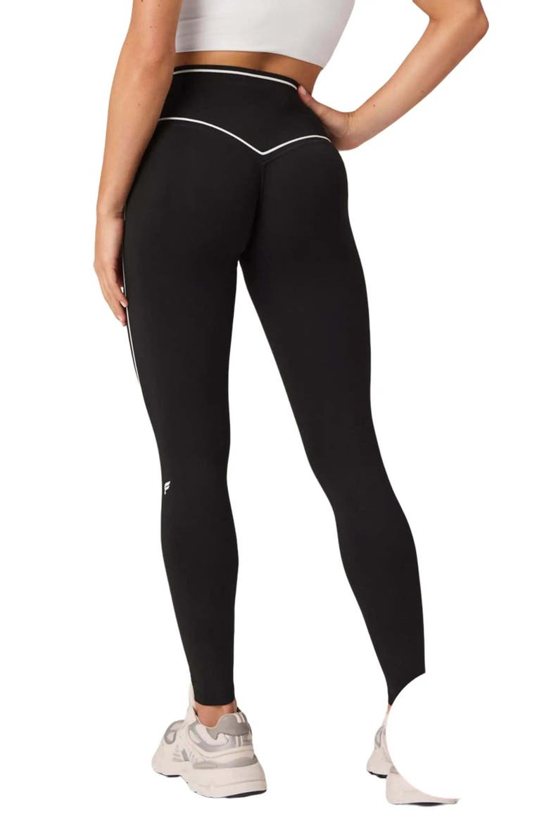 The No-Seam PureLuxe TLC Legging, Alternate, color, Black/Classic White