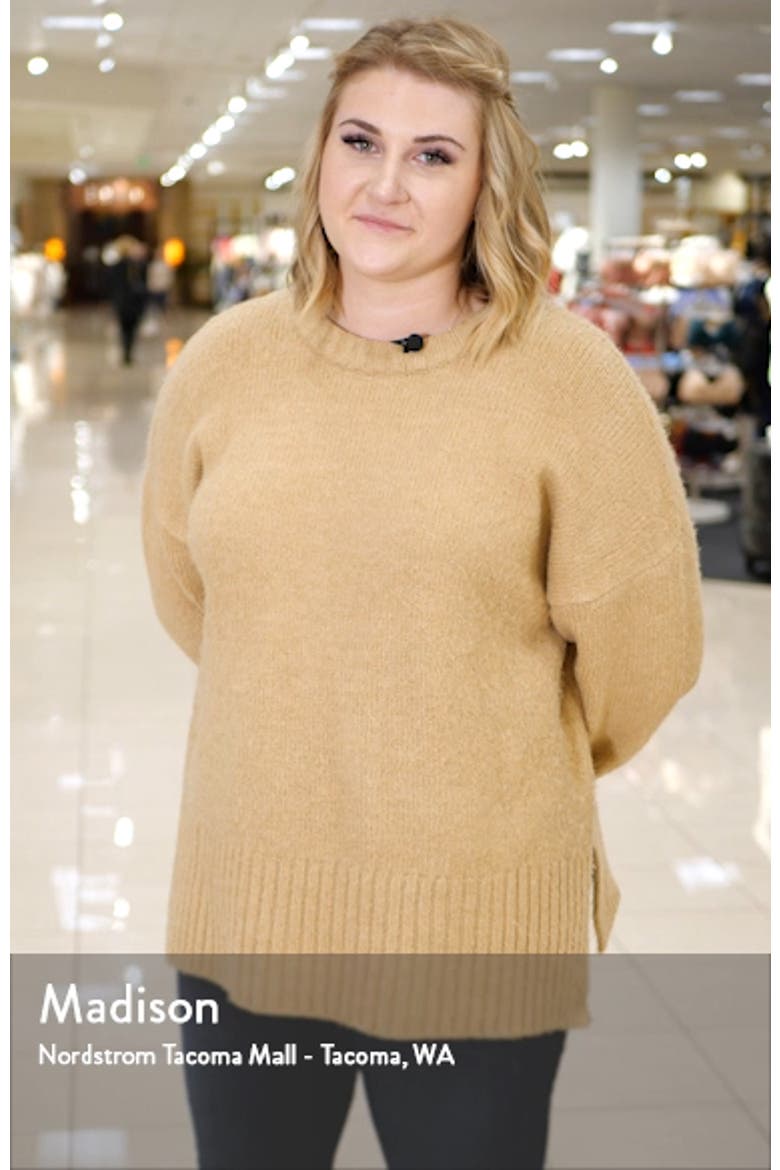 Keslee Surplice Cashmere Sweater video