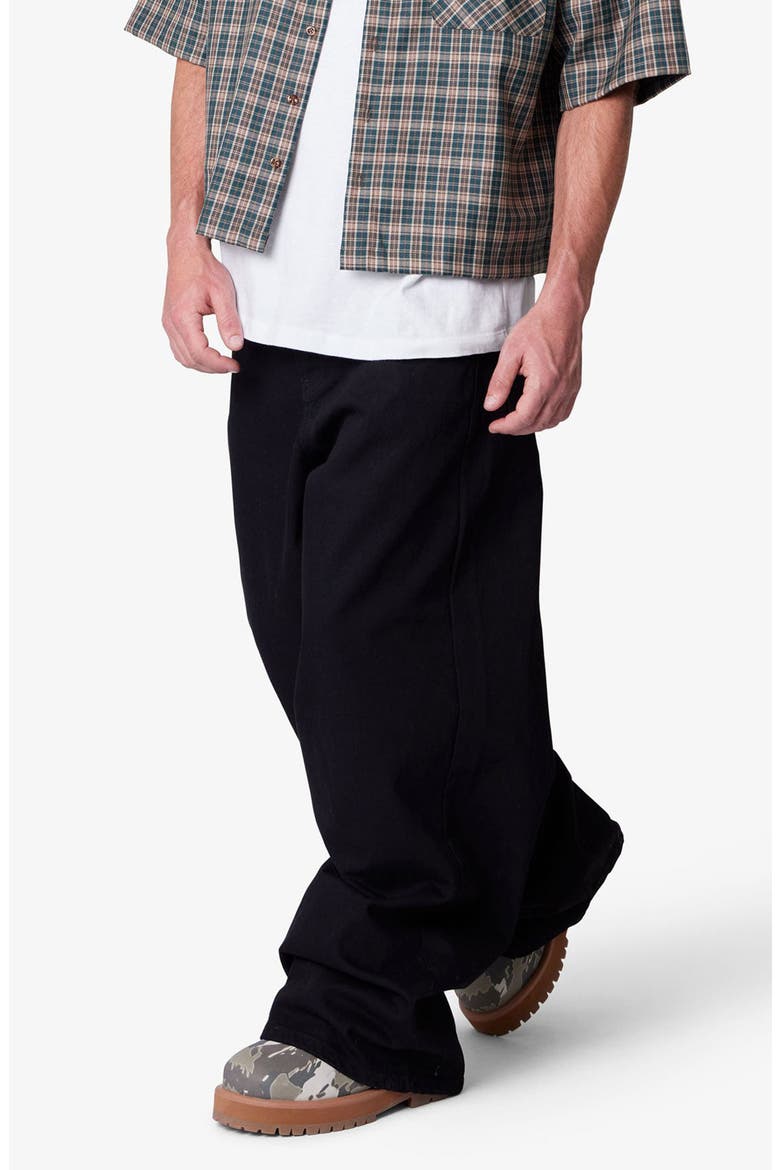 Raw Baggy Rave Wide Leg Jeans, Alternate, color, RINSED BLACK