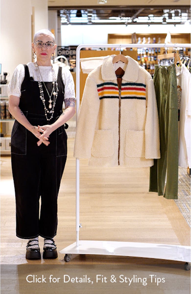 Glacier Sunset High Pile Fleece Jacket, sales video thumbnail