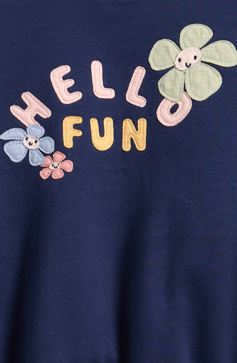 NEXT Kids' Floral Sweatshirt & Leggings Set, Alternate, color, 