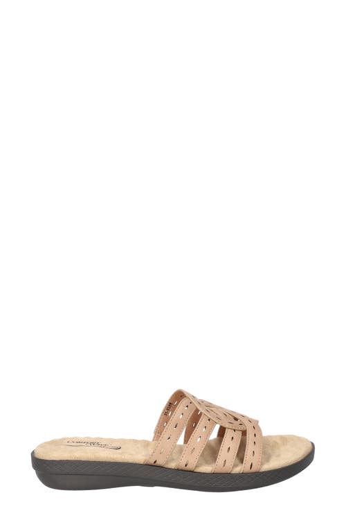 EASY STREET EASY STREET CAMMIE PERFORATED SANDAL