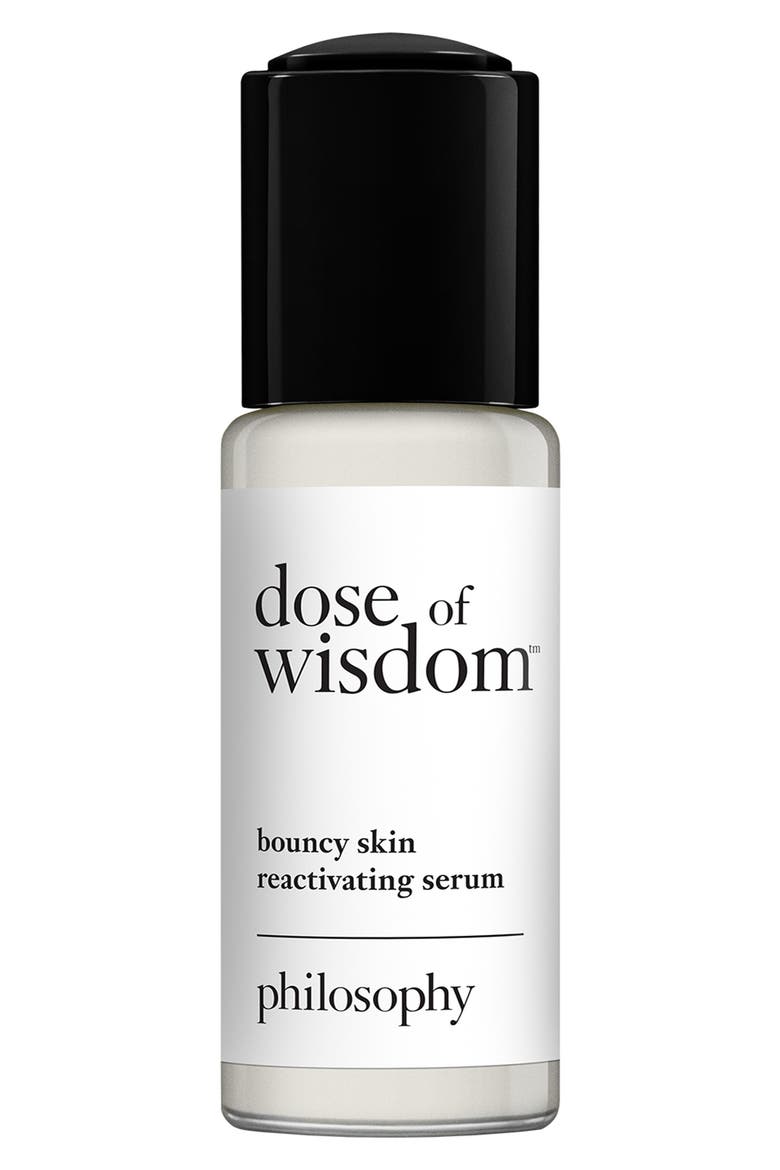 dose of wisdom™ bouncy skin reactivating serum, Main, color, NO COLOR