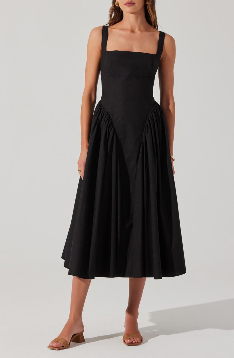 ASTR the Label Vinya Cotton Dress, Main, color, 