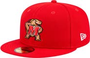 New Era Men's New Era Red Maryland Terrapins 59FIFTY Fitted Hat