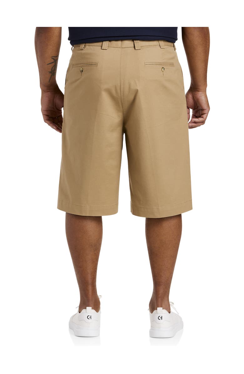 Oak Hill by DXL Comfort Stretch Chino Shorts, Alternate, color, Khaki
