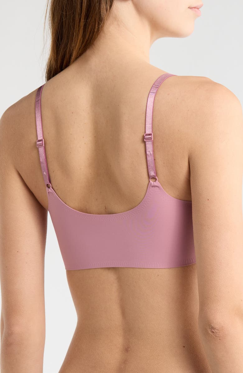 Calvin Klein Bralette, Alternate, color, Soft Mauve