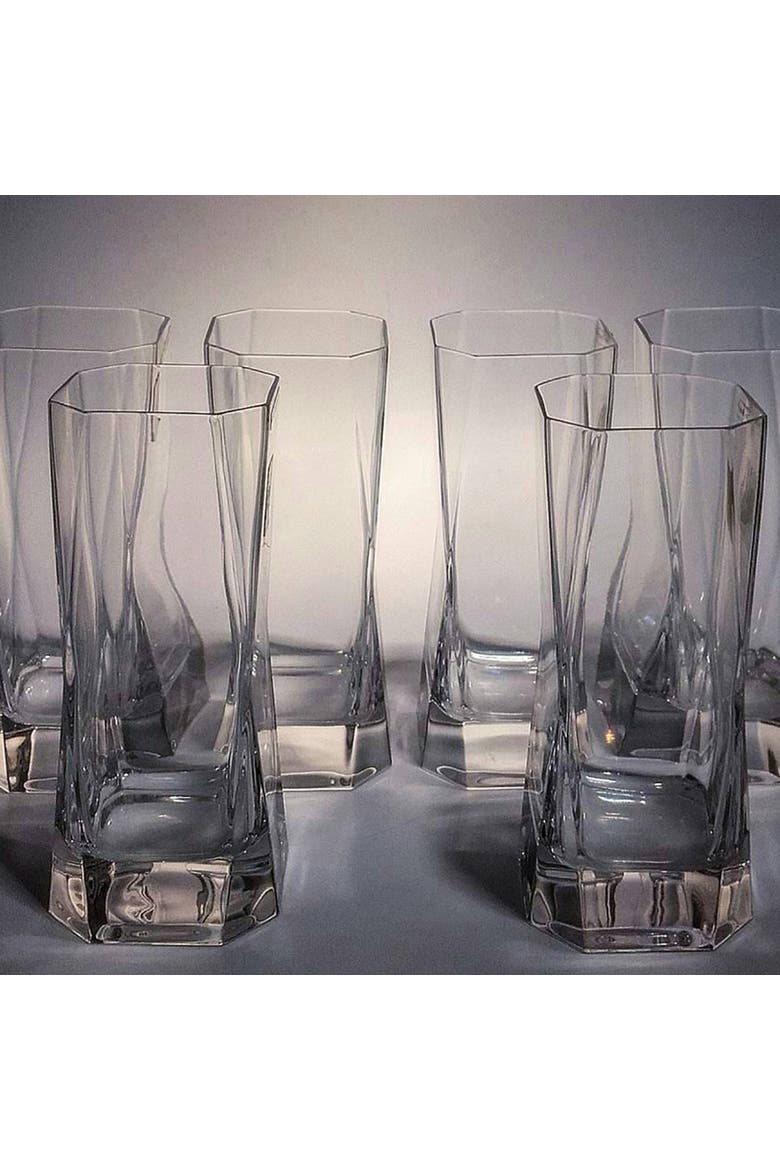Vase Cibi, Alternate, color, Clear Crystal