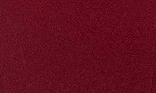 Alexia Admor Mila V-back Dress In Burgundy