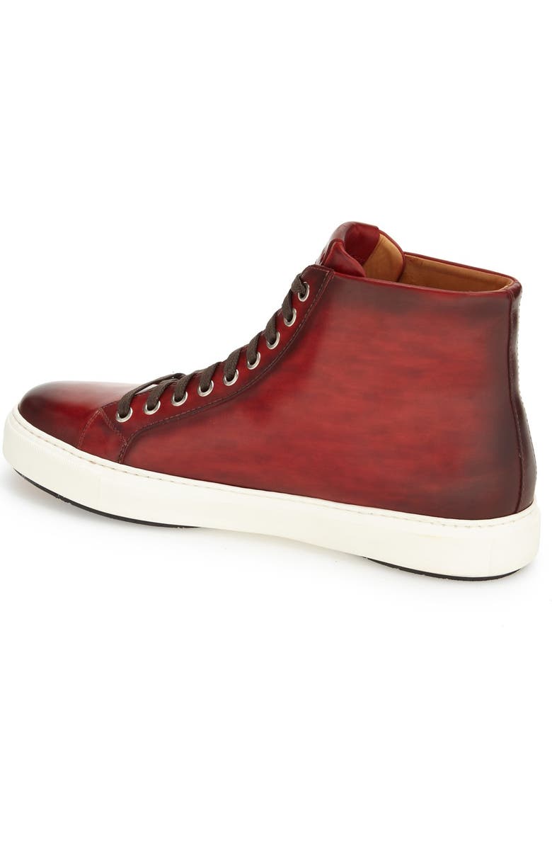 Magnanni Brando High Top Sneaker, Alternate, color,