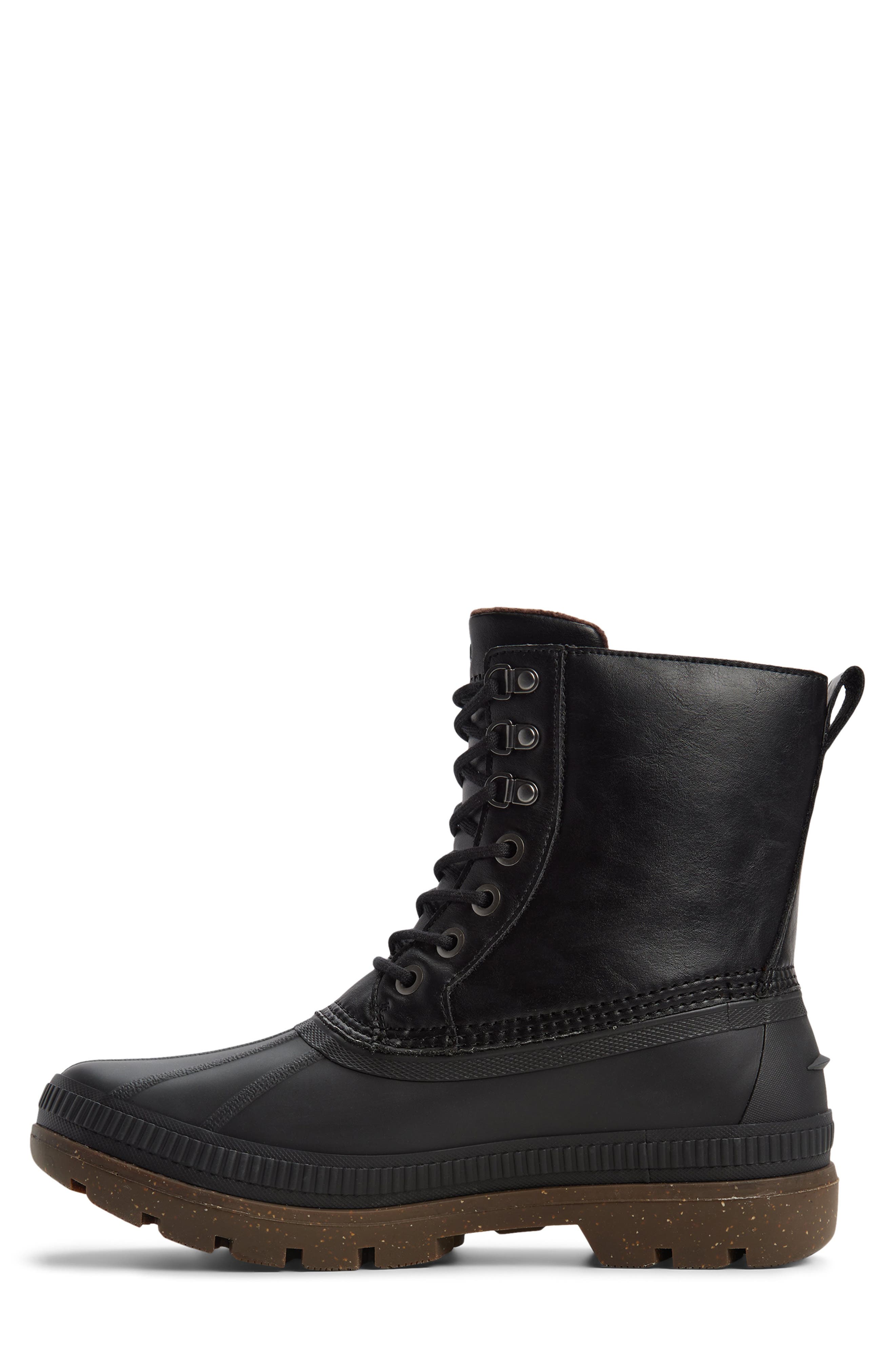 Sperry Ice Chukka Boot, Alternate, color, Black