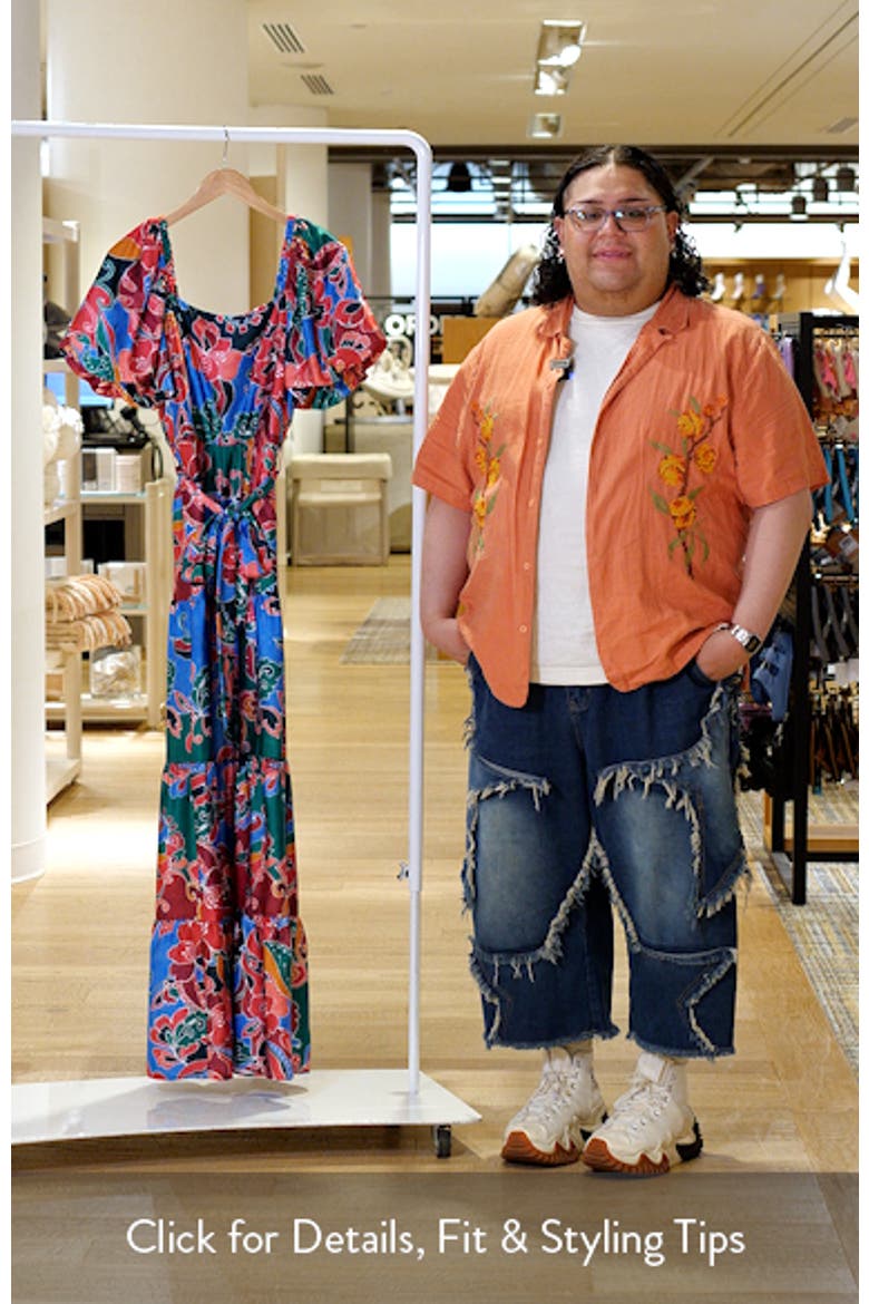 Floral Tiered Maxi Dress video