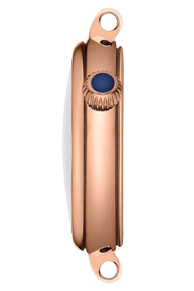 Desir Mother-of-Pearl Rose Gold Tone Watch, 28mm, Alternate, color, IVORY