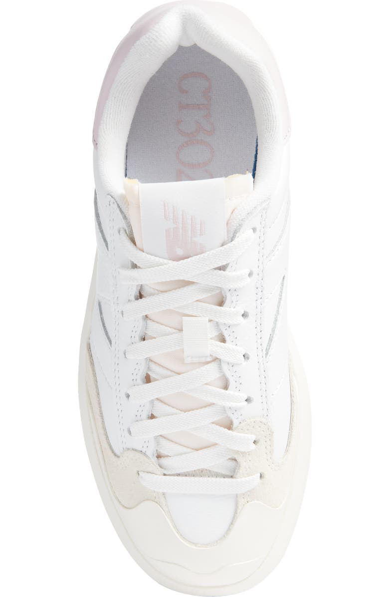 New Balance Gender Inclusive CT302 Tennis Sneaker, Alternate, color, White/ December Sky
