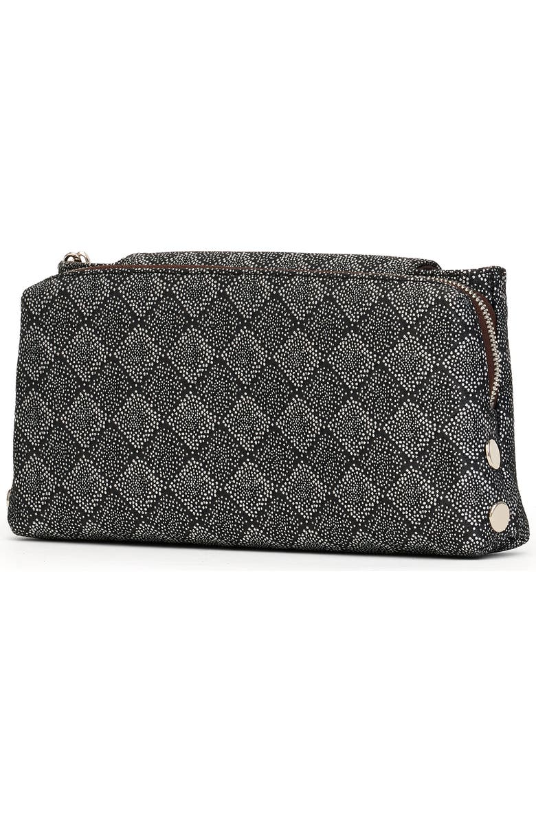 HAMMITT Small Jacquard Clutch, Alternate, color, Diamond Marquee/ Silver