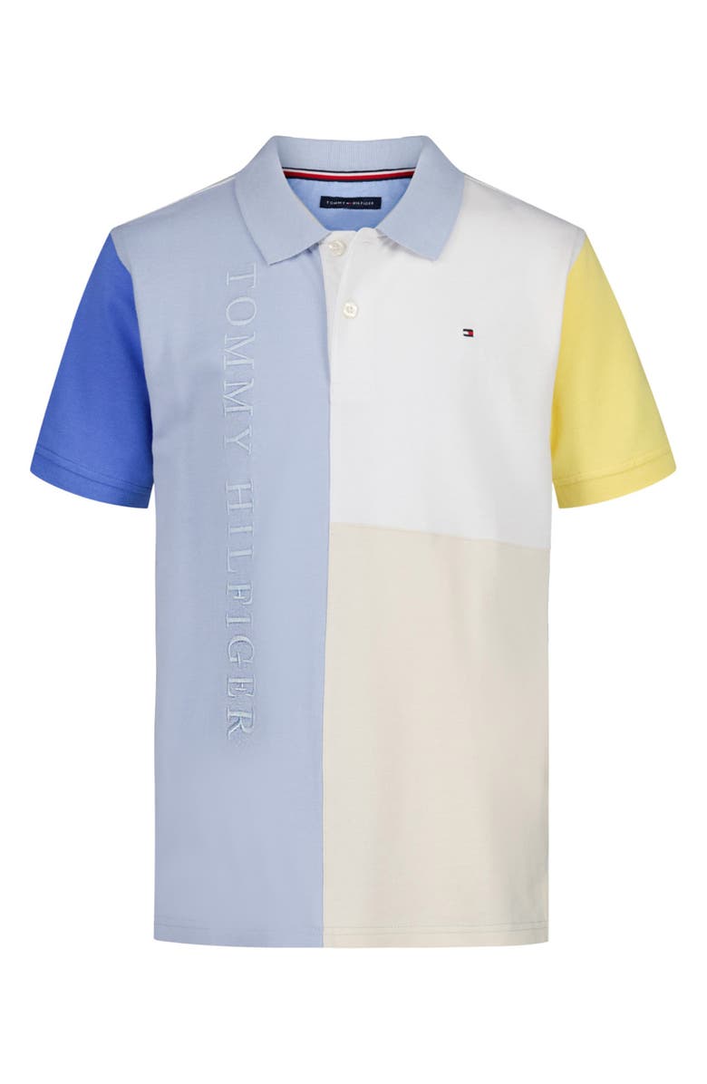 Tommy Hilfiger Kids Montauk Colorblock Polo, Alternate, color, 