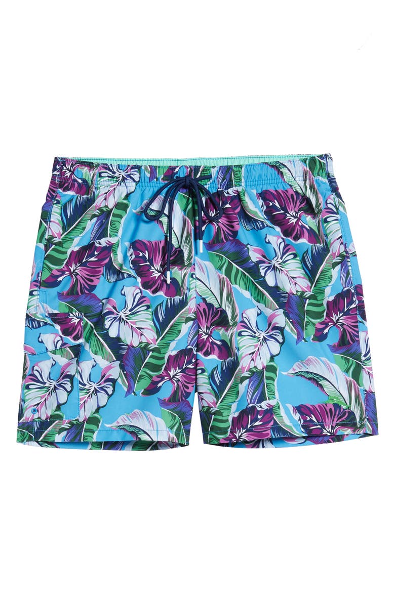 Tommy Bahama Naples Let's Be Fronds Classic Fit Swim Trunks, Alternate, color,