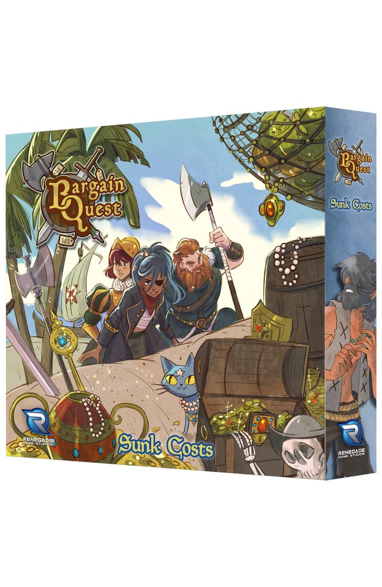 Renegade Game Studios Bargain Quest Sunk Costs Expansion, Main, color, Multicolored