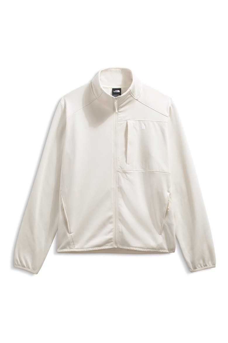 Performance Fleece Full Zip Jacket, Alternate, color, WHITE DUNE