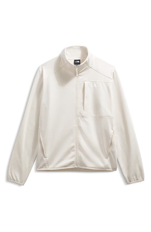 The North Face Performance Fleece Full Zip Jacket In White