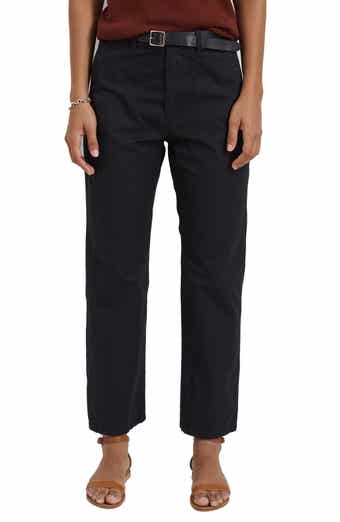 Alex Mill Neil High Waist Straight Leg Utility Twill Pants